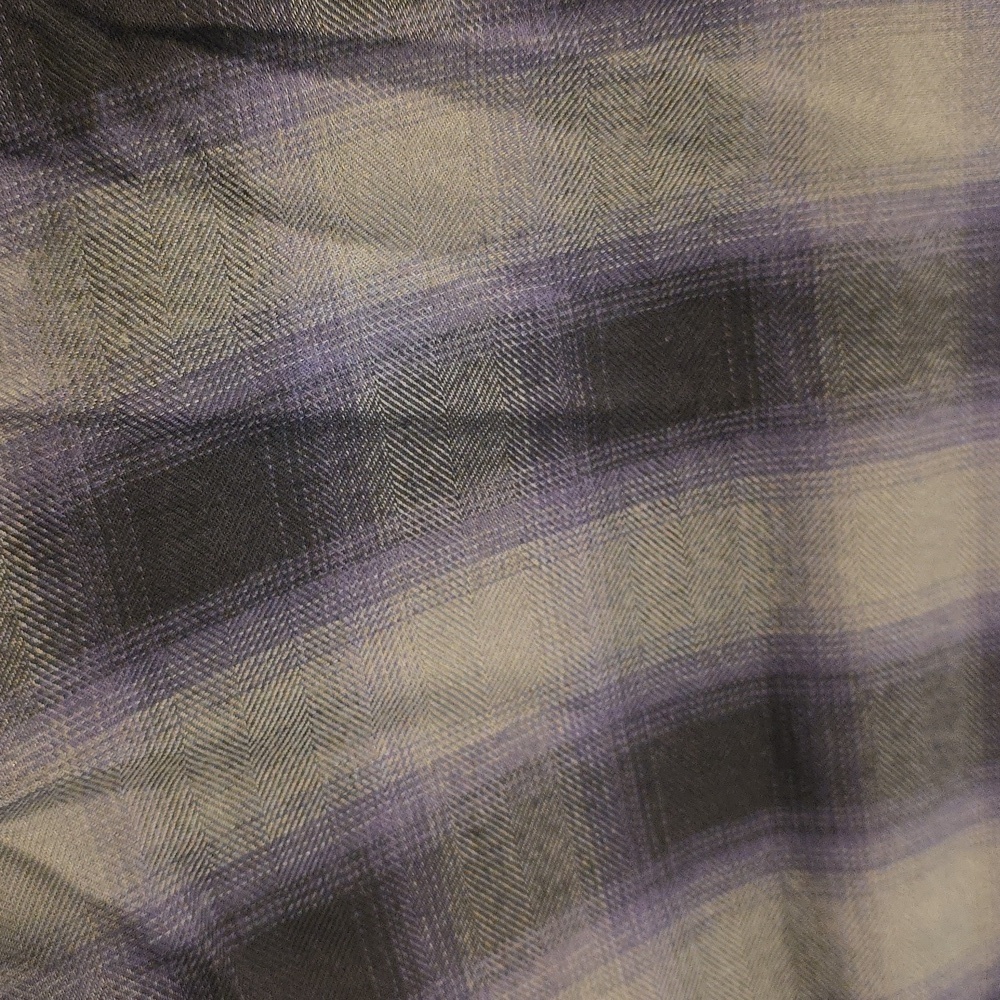 Green/black Plaid Long Sleeve Button Down XL - Picture 6 of 7